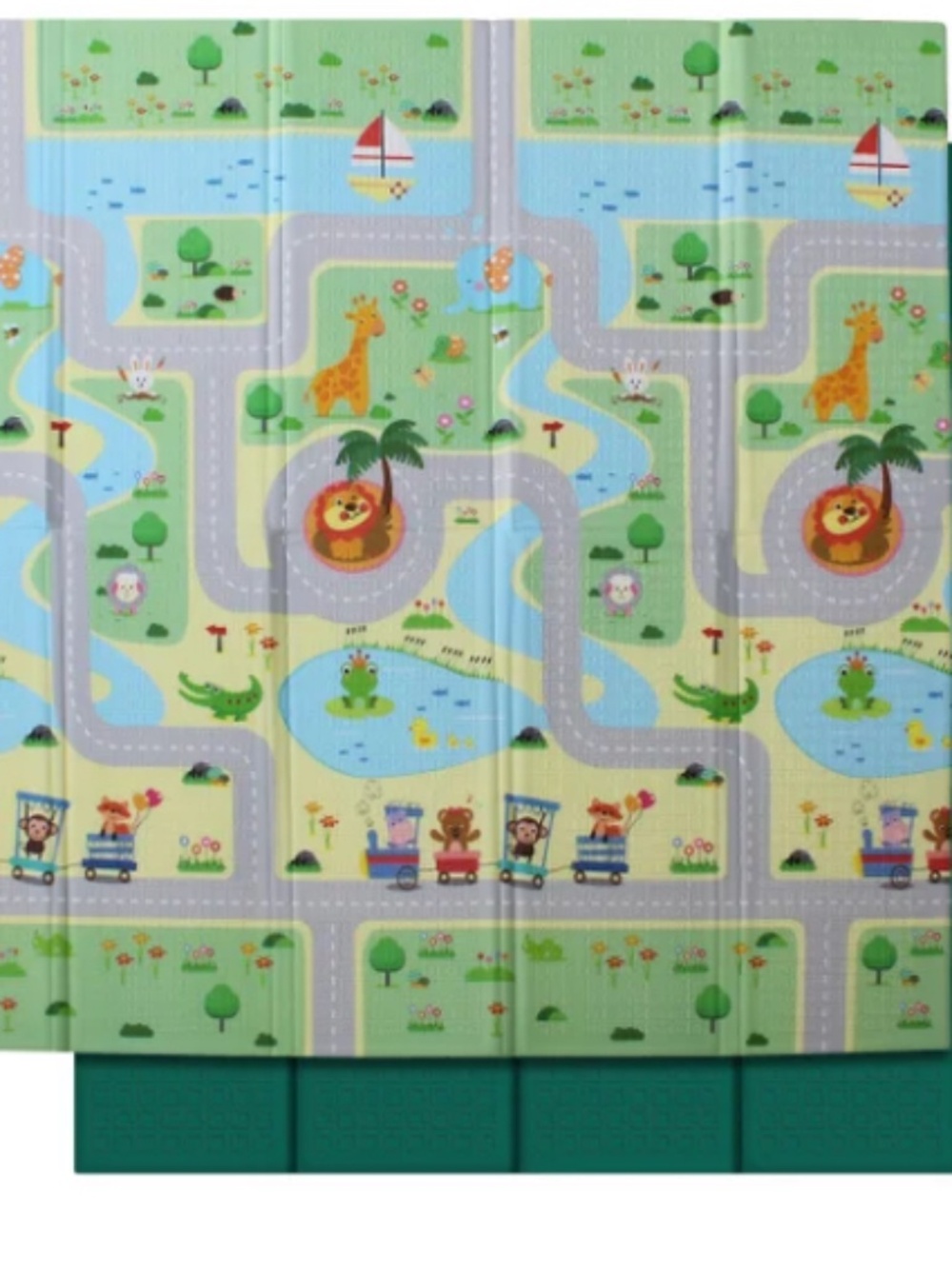 Folding and portable play mat